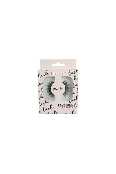 TECHNIC False Eyelashes, , Faux Silk 3d Lashes, Mambo, Adhesive Included