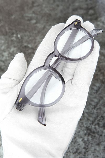 LUPİX Round Frame Smoke Transparent Glass Women Men Unisex Sunglasses