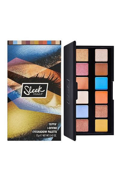 Sleek Paleta očních stínů, Elegantní, i-Divine, Trippin, 12 odstínů