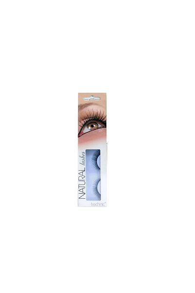 TECHNIC Gene false cu aspect natural Technic Natural Lashes, adeziv inclus