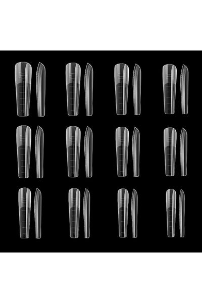 Cupio Cupio Ballerina Apex 50% reusable tips set of 120 pieces