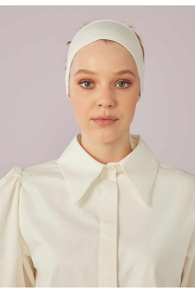 Fresh SILICONE BANDANA BROKEN WHITE