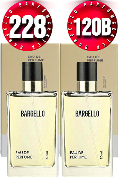 Bargello 228 Kadın Parfüm Oriental 50 ML EDP + 120B Kadın Parfüm Floral 50 ML...