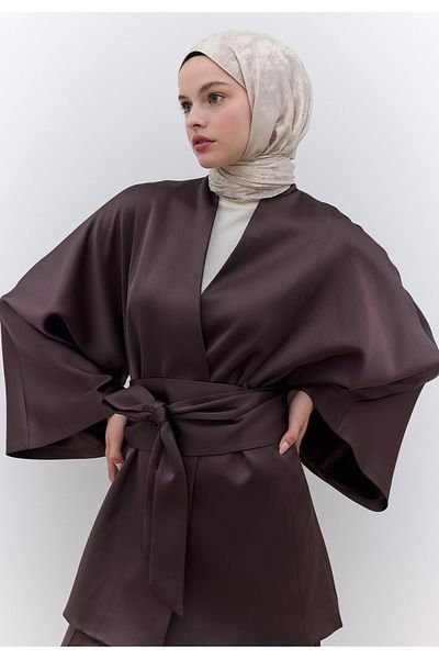 Fresh Luxury Shine Shawl Nude