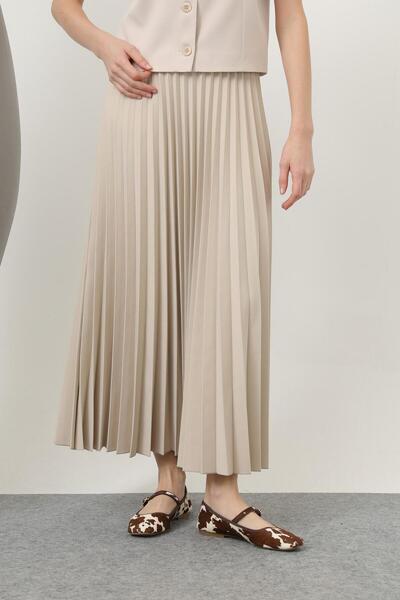Puane 18232 Γυναικεία πλισέ φούστα