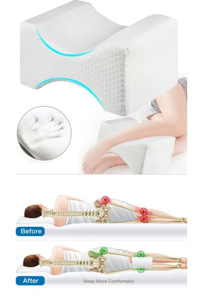Simple. The Pillow Ortopedik Diz Bacak Pozisyon Yastığı