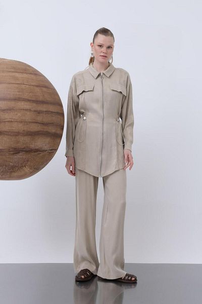 Puane 14304 Women's Silk Kupra Set