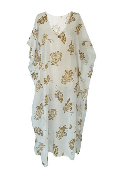 Remsa Mayo Μονό Kaftan Pareo με μοτίβο σε Hijab μαγιό REX-P03