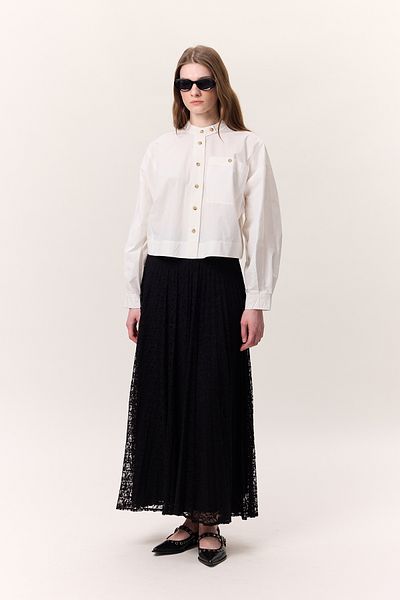 Manuka Wide Etel Black (Vazal Etel with Lace)