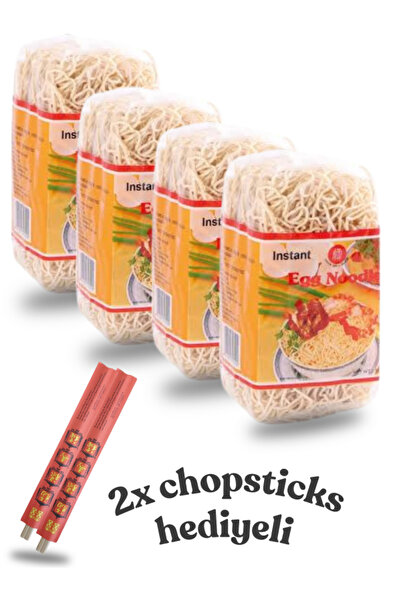 Dolco Gold Egg Noodle 350 Gx4 (2AD. CHOPSTİCK HEDİYELİ)