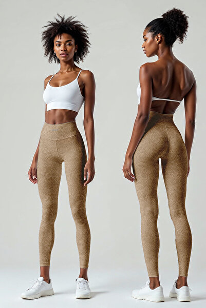 JOLT Γυναικείο μακρύ κολάν με σχέδιο Μοντέλο No: 007