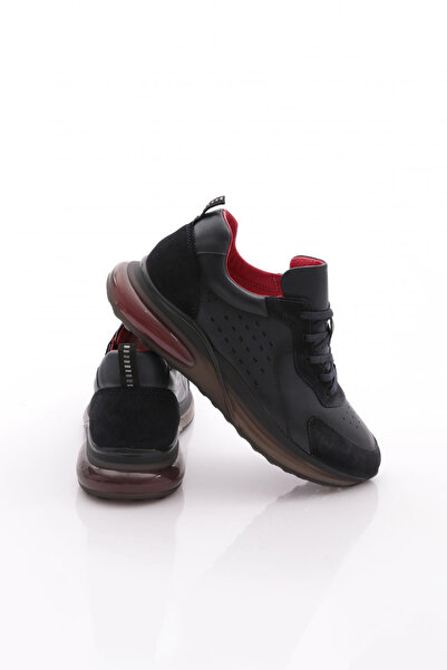 DGN Erkek Sneaker Ayakakbı Hakiki Deri Lacivert 438310106