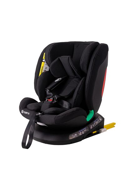 BUF BOOF Scaun auto Diamond Deluxe i-Size Buf Boof cu ISOFIX rotativ 360 grade Top Tether 40-150 cm Black