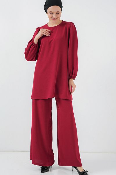Bigdart Dámske tunikové nohavice Ayrobin Spodná súprava 6712 - Claret Red