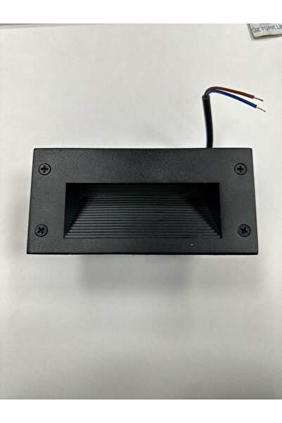 GOYA Gy-6243 Black 3000k Ip65 Sıva Altı Döküm Merdiven Spot 3w 220-240v Ac