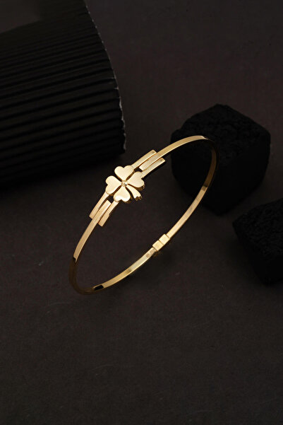 Bilezikci Yonca Altın Spor Kelepçe Bilezik