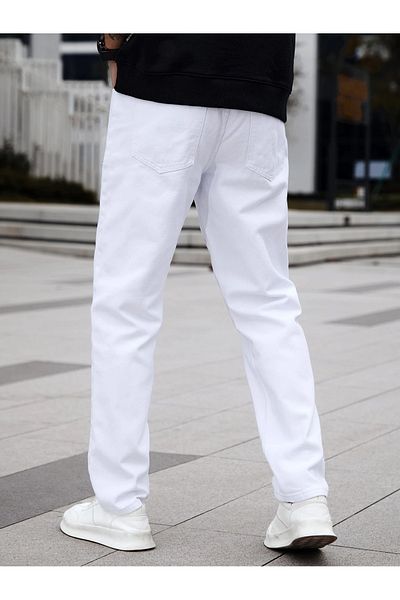 WKM Men's Boyfriend Fit Denim Jean Jeans