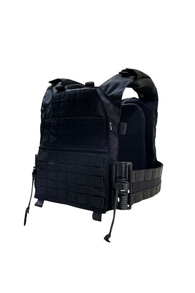 UTX Alpkuzan Tactical Professional Assault Vest/Plate Carrier (Ut-C1 Black)