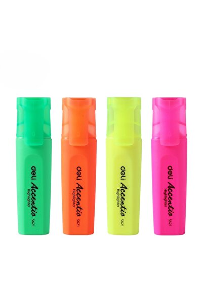 Deli قلم تمييز مساعد (1 × 4)