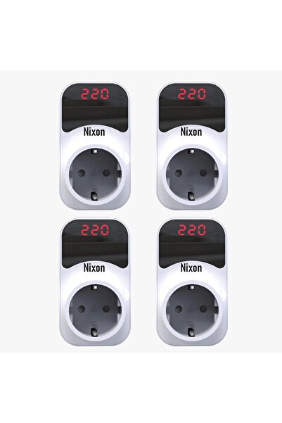 Nixon Akıllı Voltaj Koruyucu Priz 4lü