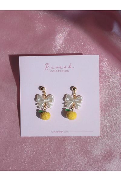 Reorah Collection Lemon Meringue Earrings