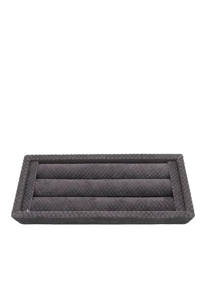 MeGass Dekor Domestic Production Small Size Linen Fabric Smoke Color 18 / 7 Cm Roll Drawer Ring Stand