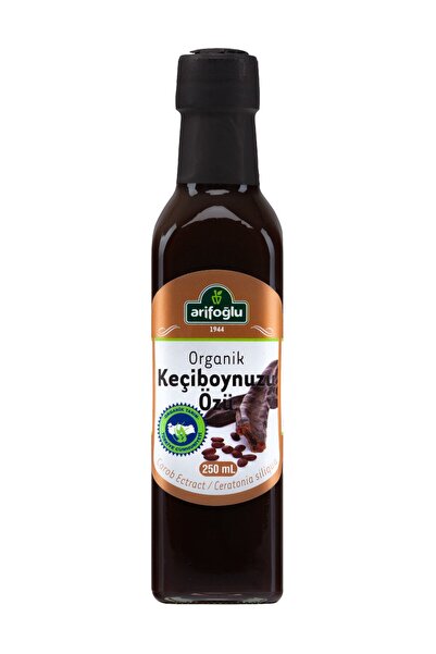 Arifoğlu Organik Keçiboynuzu Özü 250ml (soğuk Sıkım)