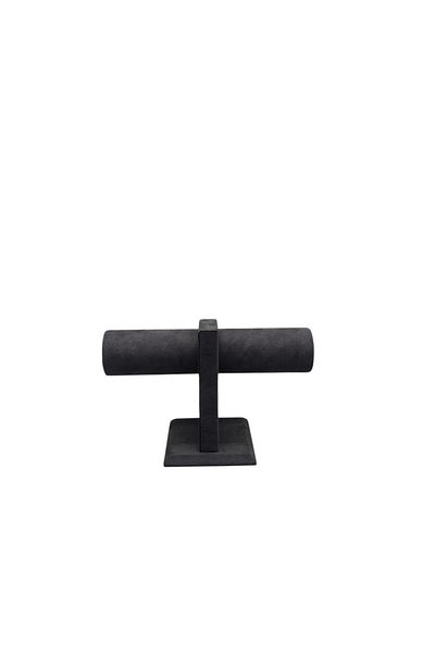 MeGass Dekor Domestic Production Geranium Fabric Smoked Color Clock - Bracelet Display Stand