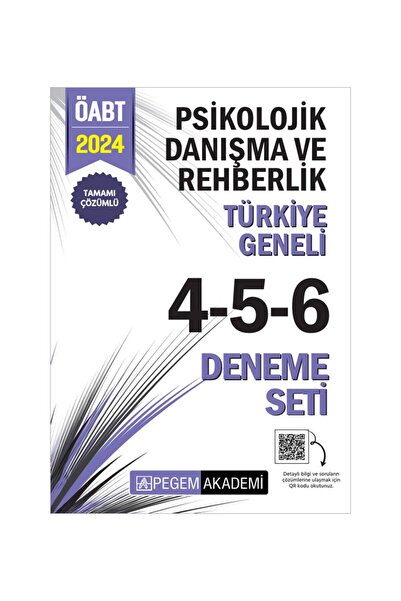 Anka Yayınları Pegem Akademi Yayıncılık 2024 KPSS ÖABT Psikolojik Danışma ve ...