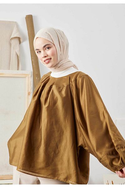 Fresh Beige Bamboo Shawl