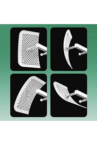 YENİTECH Klima Yönlendirme Aparatı 8 Parca Delme Gerektirmeyen Tüm Klimalara Uygun Split Hava Yönlendirici