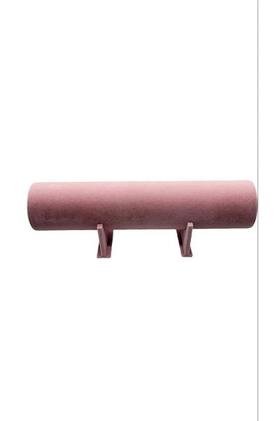 Aydın Decor Βάση με πόρπη με ροζ κορώνα με εσωτερικό βελούδινο πόδι (aydindecor)