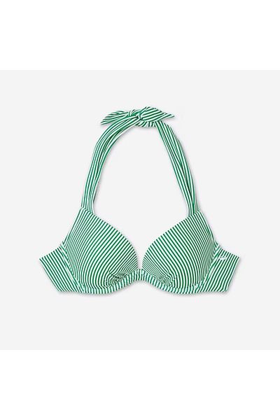 Decathlon Γυναικείο μπικίνι Push Up - Ριγέ - ELENA