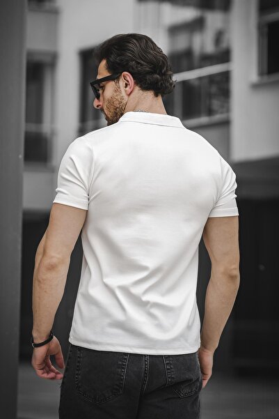 Oksit Tricou Bărbați Ht Peha Slim Fit Autoban Fabric Apache Guler