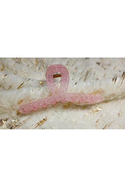 Lissa Aksesuar مشبك مزلاج وردي مع مظهر أنيق وتفاصيل حلقة