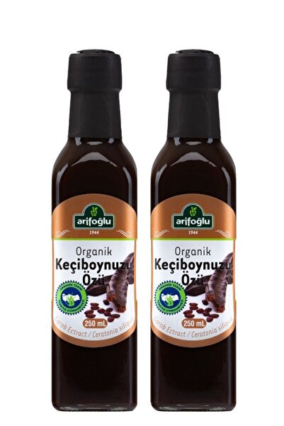 Arifoğlu Organik Keçiboynuzu Özü 250 ml + 250 ml 2 'li  Paket