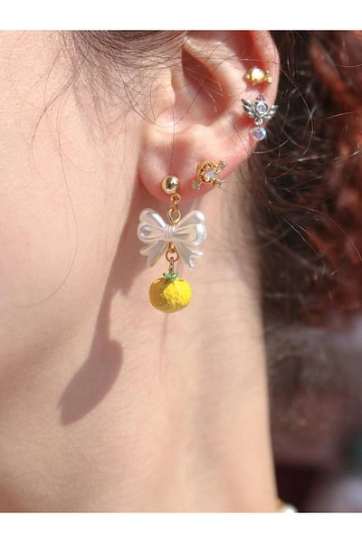 Reorah Collection Lemon Meringue Earrings