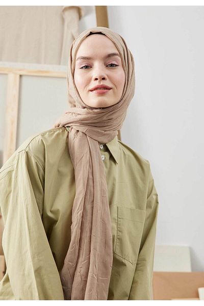 Fresh BAMBOO SHWAL MILKY BROWN