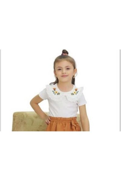 İncilay Kids 199-04-25 Girl Shorts Skirt Suit 3-7 Years