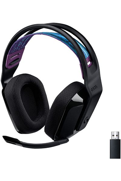 logitech سماعة الألعاب اللاسلكية Logitech G535 Lightspeed - أسود