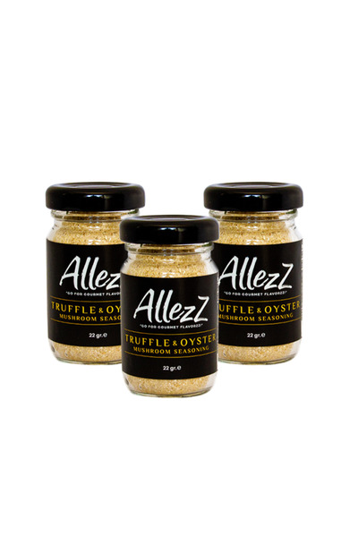 ALLEZZ Trüflü & İstiridye Mantarlı Çeşni 22 gr x 3 – Gurme Set