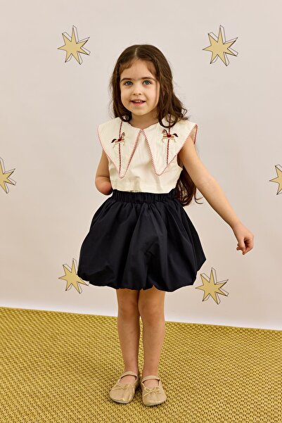 Fahhar Kids Темно-синя спідниця-балон