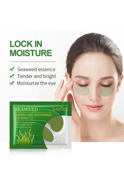 SADOER Organik Yosun Göz Maskesi | 1 Adet