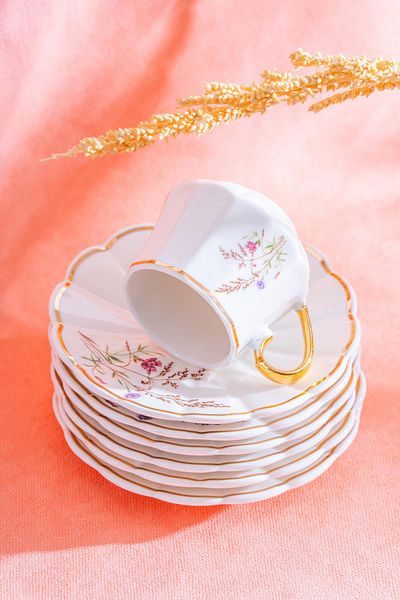 ACAR Alyona Coffee Cup Set for 6 People - 90 ml
