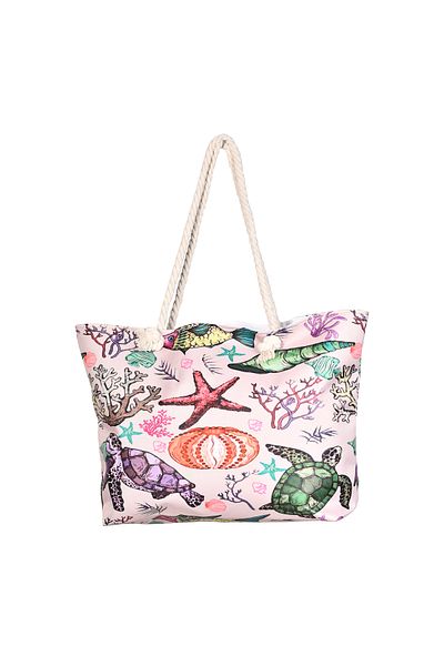 MORANO Waterproof Beach and Shopping Bags, Large Zipper Tote Bag, Shoulder Bags