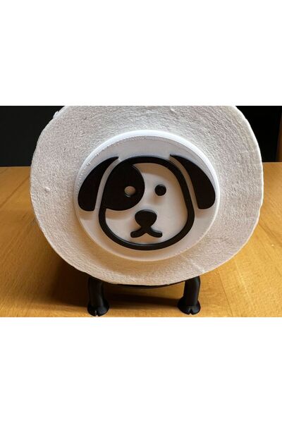 barsdepo Държач за тоалетна хартия и куче