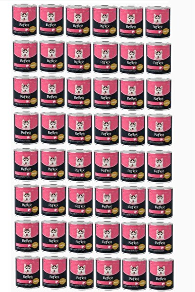 Reflex Plus Pate İçinde Et Parçacıklı Yavru Köpek Maması 395 Gr*48 Adet