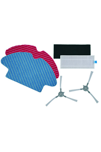 TEFAL طقم صيانة المكنسة الكهربائية الروبوتية X-Plorer Serie 75 ومجموعة فلتر الفرشاة الجانبية