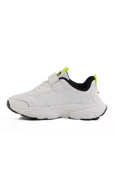 pepino Pantofi sport pentru băieți, albi, cu plasă cu velcro
