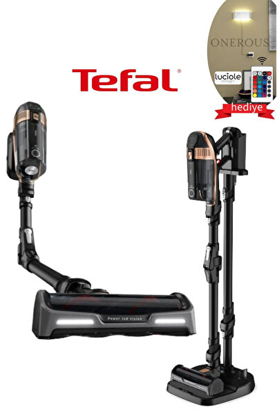 TEFAL 230 Air Watt Yüksek Emiş X-force Seri Flex Batarya Dijital Motor Şarjlı...